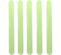 Clockjuan 5 Pcs Green Glow In The Dark Tape,Step Grip Tape For Stairs Glow In The Dark, Grip Tape For Floor, Indoor And Outdoor Use Safety Warning Tapes