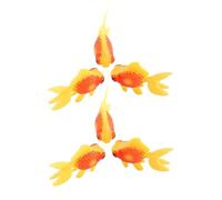 Clockjuan 6Pcs Artificial Aquarium Fish Decorations, Moving Plastic Fish Tank Ornaments, Aquarium Décor