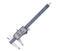 Clockwise Tools DCLR-0605 Pro Quality Electronic Digital Caliper Inch/Metric/Fractions Conversion IP54 Grade 0-6 Inch/150 mm Stainless Steel Super Large LCD Screen Auto Off Featured Measuring Tool by Clockwise Tools