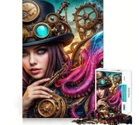 Clockwork Convergence Jigsaw Puzzles 1000 Piece for Teenagers Skill Play Accurate Cut Home Fun (38x26cm)