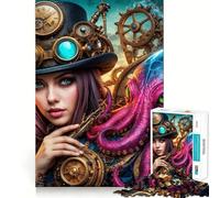 Clockwork Convergence Puzzles for Adults 1000 Piece Mental Skill Sharp Cut Enjoyable Challenge Xmas Present (38x52cm)