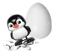 Clockwork Dance Toy - Adorable Egg Shaped Body, Mechanical Windup Animal Figure, Hands On Interactive Toy, Smooth Moving Collectible | Cheerful Tabletop Play Display, Perfect For Kids Friends Fans