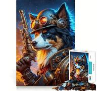 Clockwork Guardian 1000 Piece Puzzle For Adults Decompress Game Vivid Color Playful Challenge Festive Gift (38x52cm)