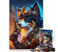 Clockwork Guardian Puzzle for Teenagers 1000 Pieces Tension Relief Firm Edge Playful Challenge Home Decor (50x75cm)