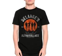 Clockwork Orange Ultraviolence T-Shirt, Stanley Kubrick Movie Tee(Medium)