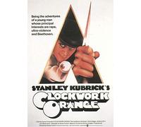 Clockwork Orange v2 Movie Poster Framed or Unframed Glossy Poster (A4 210 × 297 mm Framed Black)