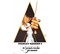 Clockwork Orange Vintage Poster Film Movie Photo Wall Art Picture A4