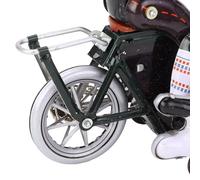 Clockwork Toy, Retro Wind Up Tin Boy Walk The Dog By Bike Vintage Mechanical Toy For Home Decor Collectors Iron Material 215g