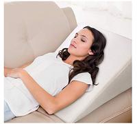 Cloe' Louis Wedge Pillow Orthopaedic Memory Foam Pillow Useful for Acid, Reflux, GERD, Reading, Sofa Rest and Helpful in Respiratory Related Issues as a Position Elevator