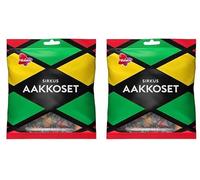 Malaco Aakkoset - Sirkus ( Circus ) - Salmiac - Liquorice - Fruity - ABC - Wine Gums - Chewy Candy - Party Bag 315g