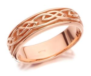 Clogau 9ct Rose Gold Eternal Love Ring - 5mm - R4889