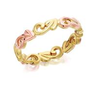 Clogau 9ct Yellow And Rose Gold Tree Of Life Ring - R4841
