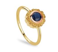 Clogau 9ct Yellow Gold Sapphire Ring - L CLG-2025/L