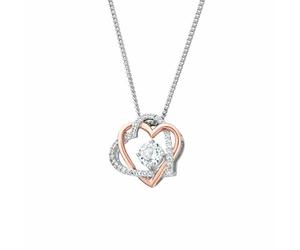 Clogau Always in My Heart White Topaz Pendant Standard