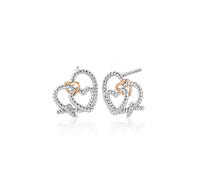 Clogau Bound Forever Sterling Silver Stud Earrings CLG-1926