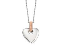 Clogau Cariad Sterling Silver Heart Necklace - Silver CLG-193