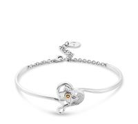 Clogau Catherine Huntley Sterling Silver Banglet STERLING SILVER AND 9CT ROSE GOLD