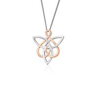 Clogau Fairies of the Mine White Topaz Sterling Silver Pendant Necklace - Silver CLG-1759