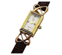 Clogau Gold CLW16 9ct Yellow & Rose Gold with Diamonds Ladies Oblong Watch