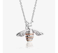 Nature's Wonder Sterling Silver Honey Bee Pendant Clogau Metallics One Size