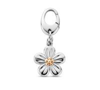Clogau Insignia Forget Me Not Charm STERLING SILVER AND 9CT ROSE GOLD