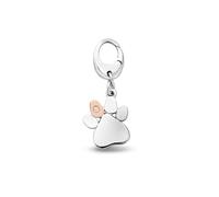 Clogau Insignia Sterling Silver Paw Prints Charm with Topaz Standard