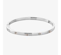 Clogau Ladies Insignia Sterling Silver Slim Bangle 3SINS852
