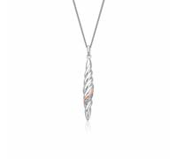 Clogau Lover's Twist Sterling Silver Pendant D CLG-1853