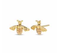 Clogau Nature's Wonder 9ct Solid Gold Honey Bee Stud Earrings CLG-2096