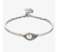 Clogau Beachcomber Two Tone Pearl Shell Bangle Bracelet 3SLYV0793