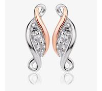 Clogau Past Present Future Stud Earrings 3SPPFE