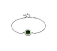 Clogau Reflections of Padarn Silver and Malachite Bracelet CLG-2055