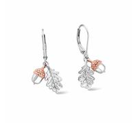 Clogau Royal Oak Leaf Drop Earrings Standard