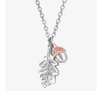 Clogau Royal Oak Leaf Pendant Necklace 3SROKDP