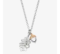 Clogau Royal Oak Leaf Pendant Necklace 3SROKDP