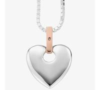 Clogau Silver 9ct Rose Gold Cariad Pendant SCA010