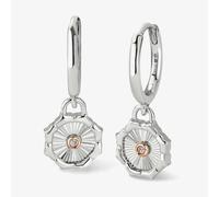 Clogau Silver & 9ct Rose Gold Nos Da Dropper Earrings 3SNDA0720