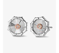 Clogau Silver & 9ct Rose Gold Nos Da Stud Earrings 3SNDA0719