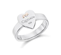 Clogau Silver And 9ct Rose Gold Tree Of Life Insignia Heart Ring - R48193