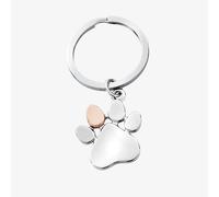 Clogau Silver Paw Prints Keyring 7PMH890