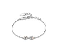 Clogau Silver & 9ct Rose Gold Tree Of Life Infinity Bracelet 3STOL0737