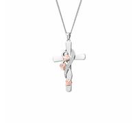 Clogau Tree of Life Cross Vine Pendant Necklace 3STOLCDCP
