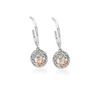 Clogau Tudor Court Spherical Pearl Sterling Silver Drop Earrings D - Silver