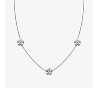 Clogau Two Colour Natures Wonder Forget Me Not Necklace 3SNWO960