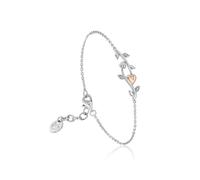Clogau Vine of Life White Topaz Sterling Silver Bracelet - Silver