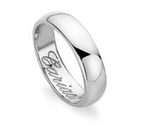 Clogau Windsor 18ct White Gold 5mm Wedding Ring - Z CLG-1807/Z