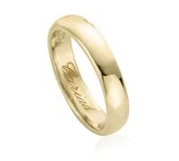 Clogau Windsor 18ct Yellow Gold 4mm Wedding Ring - Z CLG-631/Z