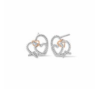 Clogau Women's Forever Yours Sterling Silver Bound Stud Earrings in Metallics Clogau Metallics One Size
