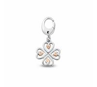 Clogau Tree Of Life Insignia Two Tone Heart Charm 3STLH0780