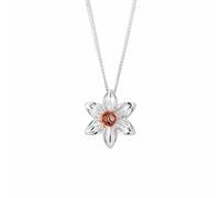 Clogau Exclusive Trilogy Tree of Life White Topaz Ring Sterling Silver STERLING SILVER AND 9CT GOLD SIZE J